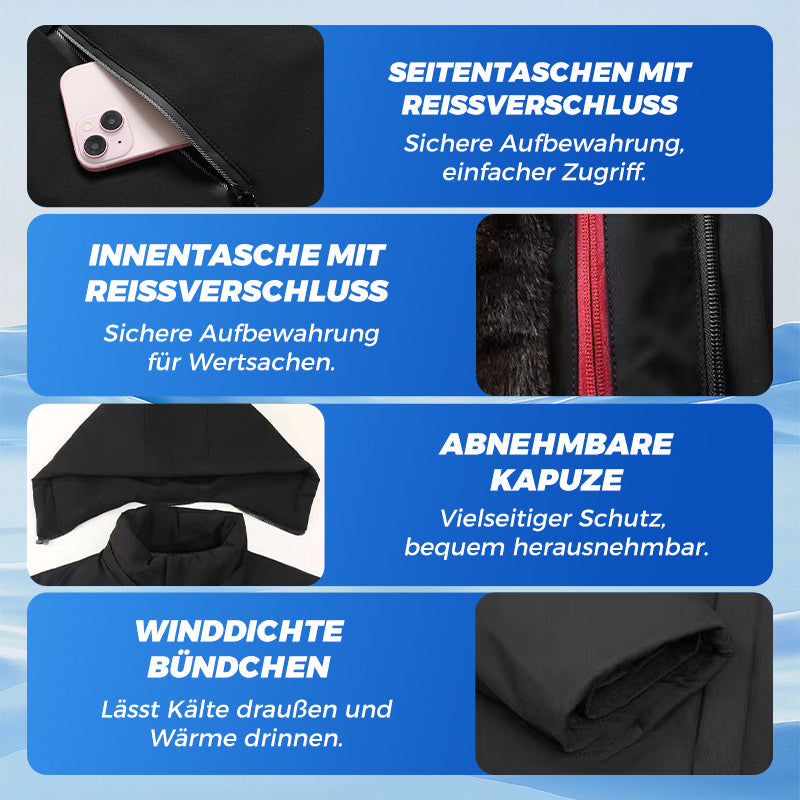 HeatGuard™ – Herren Thermo-Parka mit Kapuze