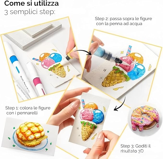 MagicFoam™ – 3D-Struktur-Mal-Set | 50% Rabatt