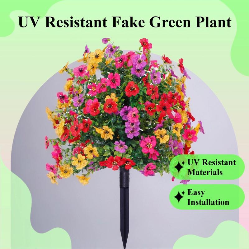 Künstliche Blumendekoration für den Außenbereich