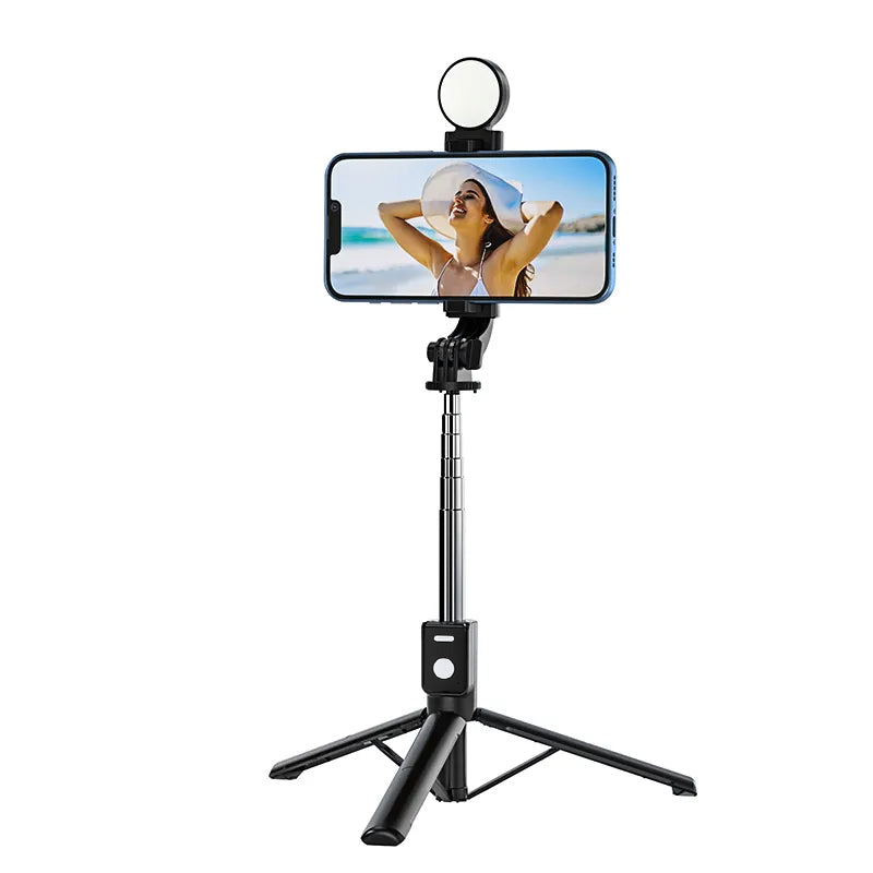 Bluetooth-Stativ-Handyhalterung - perfekt für Fotografie und Videos