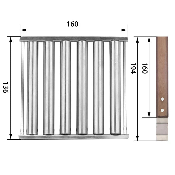 Edelstahl-Grillrost | 50% Rabatt