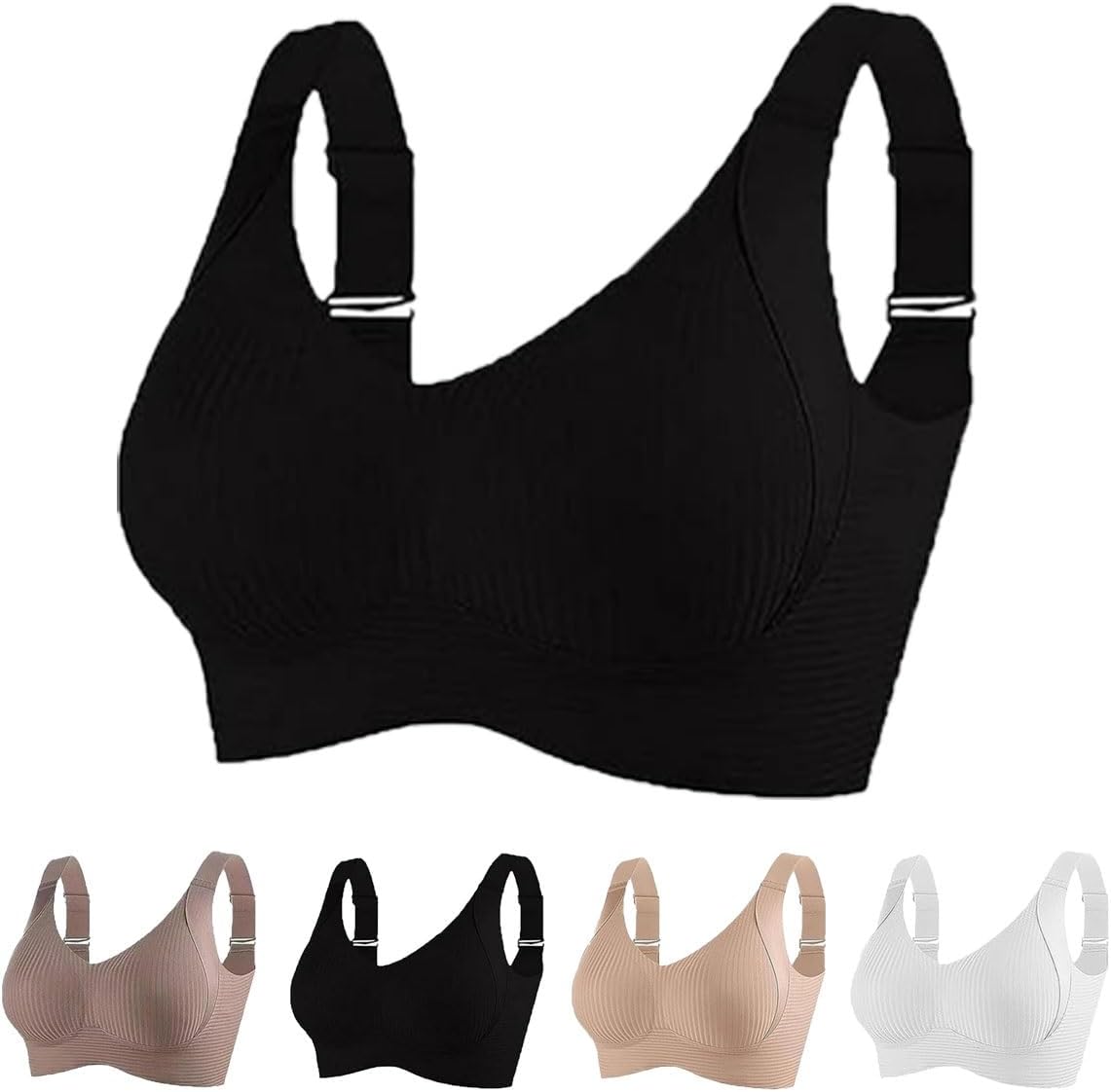 Liftelle™ – 2025 Bügellose Push-up-BH mit maximalem Komfort & verstellbarem Halt | 1+1 GRATIS