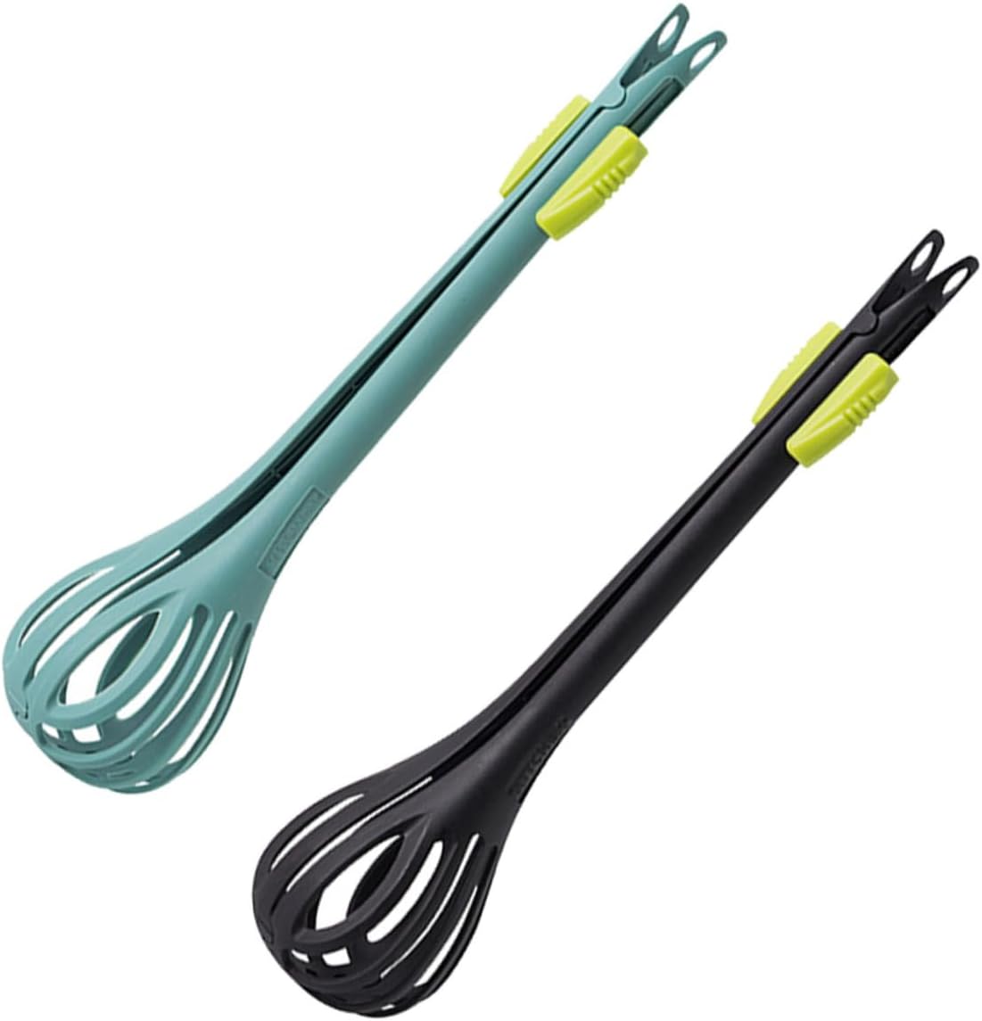 2 Stück Nylon Küchenzange Schneebesen Mixer