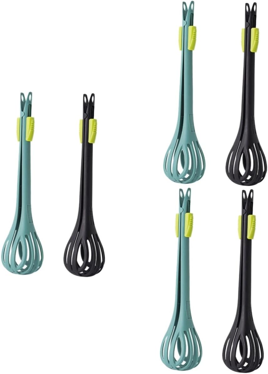 2 Stück Nylon Küchenzange Schneebesen Mixer
