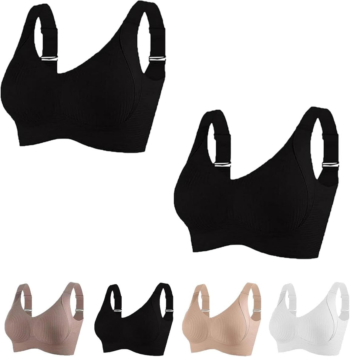 Liftelle™ – 2025 Bügellose Push-up-BH mit maximalem Komfort & verstellbarem Halt | 1+1 GRATIS