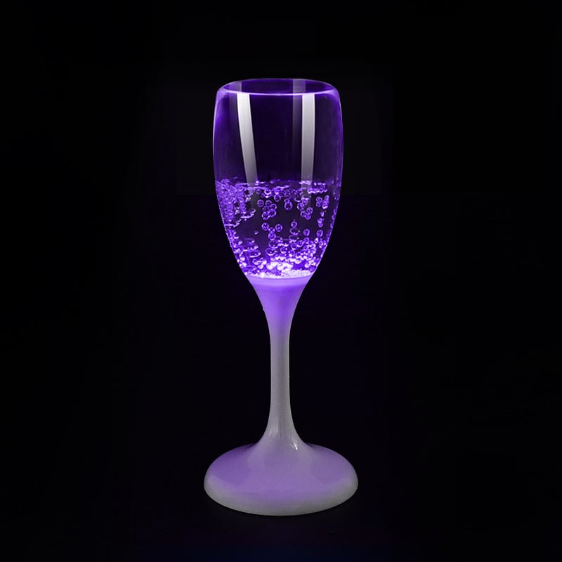 LED-Champagnerglas