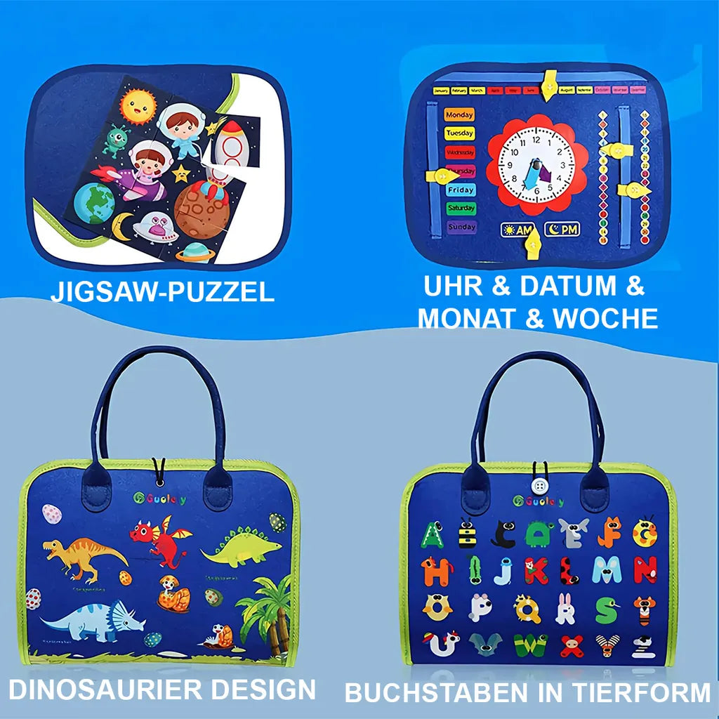 EduPlay - 25-in-1 Montessori-Spielzeug: Fördert Feinmotorik & Kognitive Fähigkeiten für Kinder | 50% RABATT
