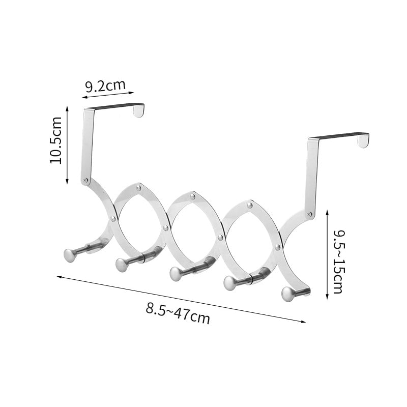 Ocerar™ Hookit Versenkbarer Kleiderbügel aus Metall