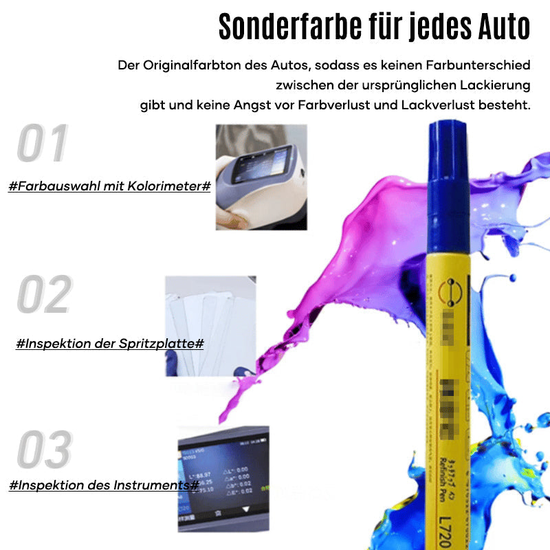 PaintFix™ – Lackstift für Schnelle & Unsichtbare Auto-Reparaturen | 1+2 GRATIS