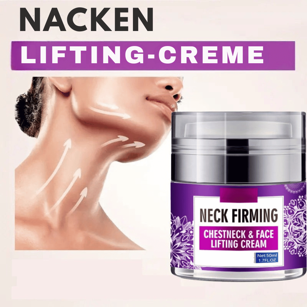 NeckLift — Straffende Hals-, Brust- und Gesichtscreme | 1+1 GRATIS