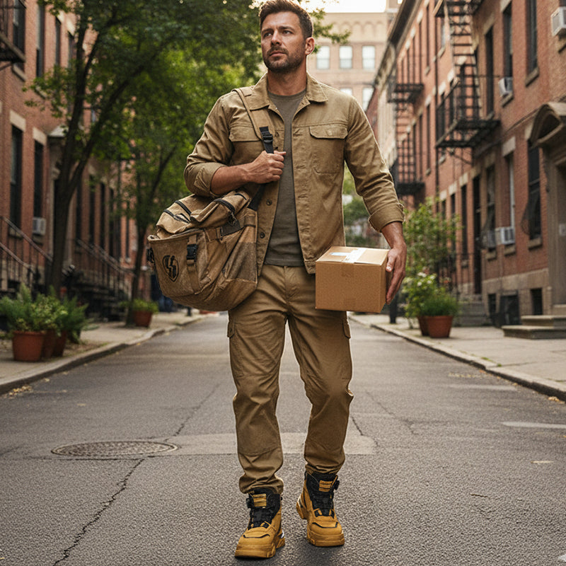 TrailGuard – Herren Outdoor-Arbeitsschuhe mit Drehverschluss