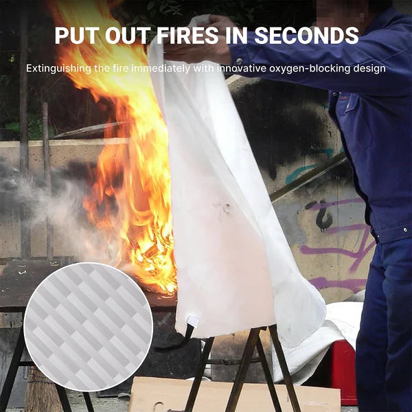 FlammenRett™ -  Brände in Sekundenschnelle ersticken | 50% RABATT