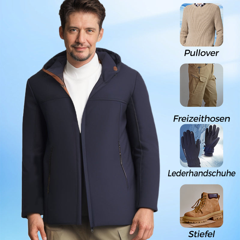 HeatGuard™ – Herren Thermo-Parka mit Kapuze