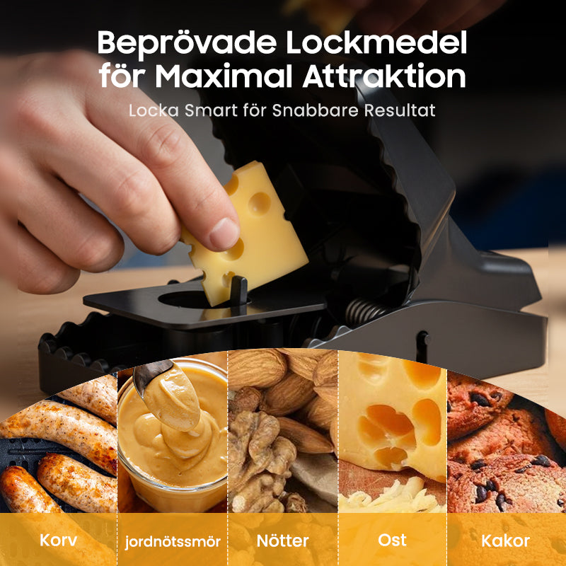 SnapPro 3er-Set – Hochsensible & leistungsstarke Mausefalle