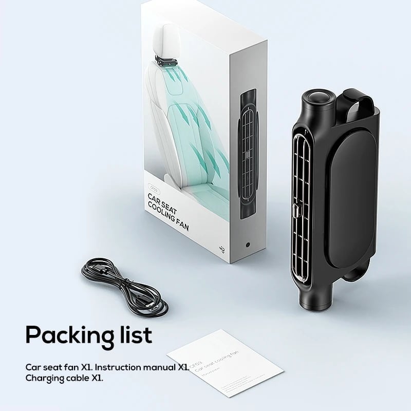 CoolLux® Sitzrücken-Ventilator | 50% RABATT