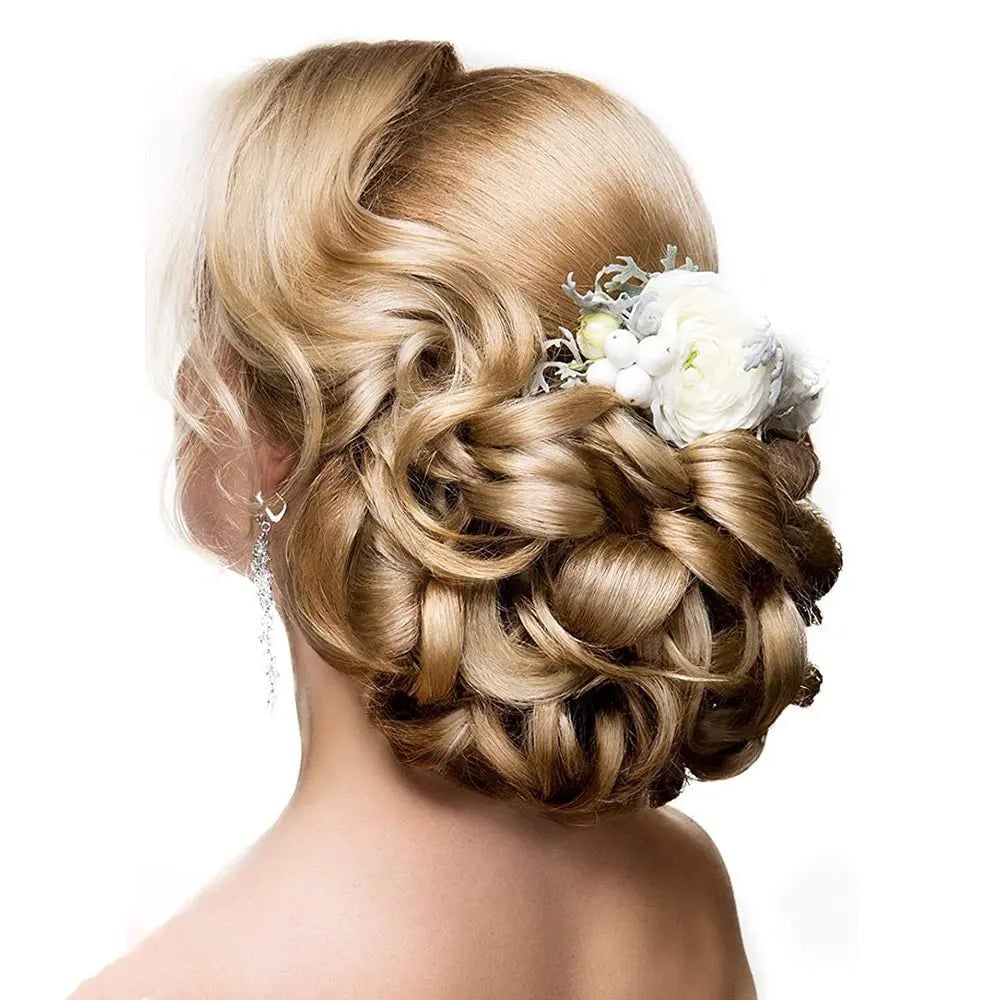 GlamBun™ – Unordentlicher Locken-Dish-Bun | 1+1 GRATIS
