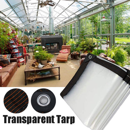 VitraGuard — Transparente, wasserdichte Plane – wetterfest | 50% RABATT