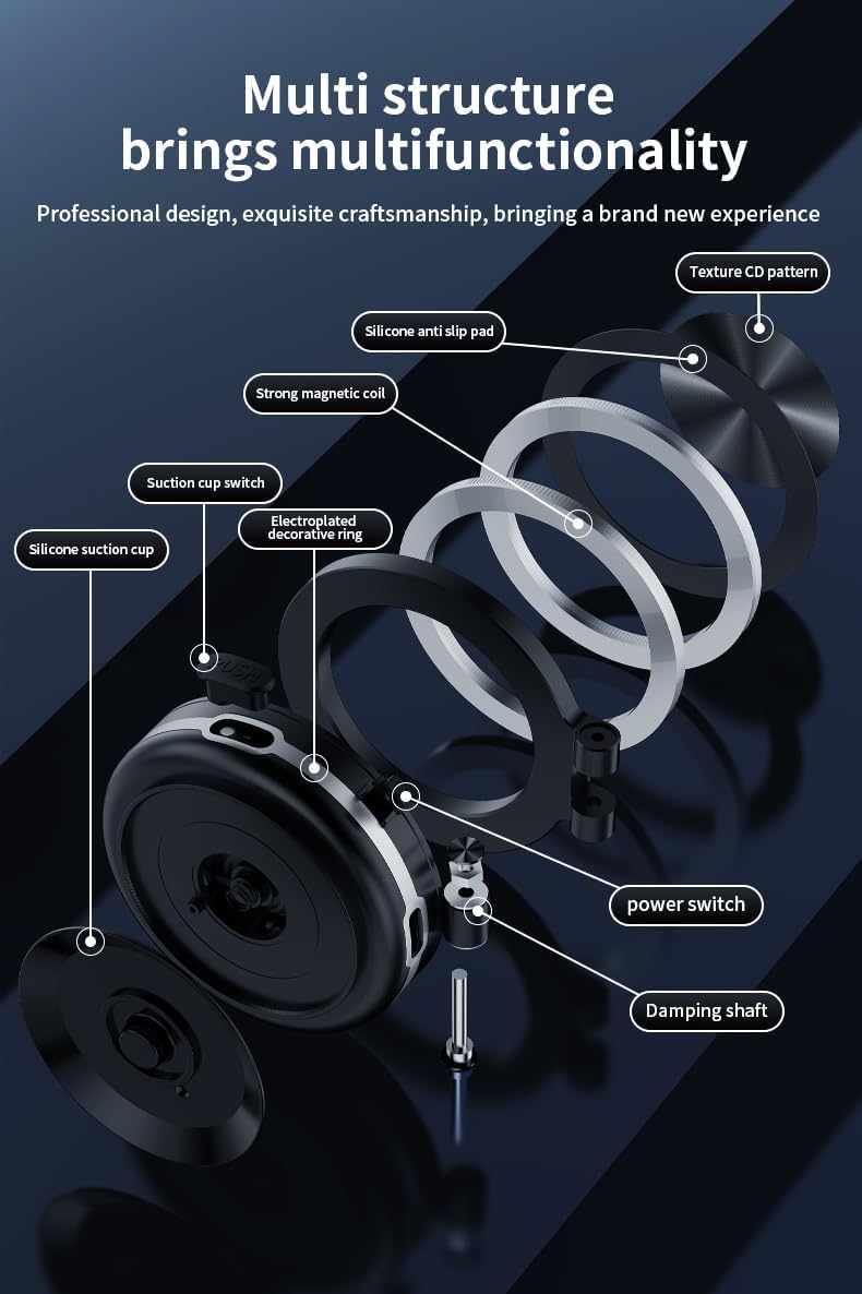 MagneticPro - 360° drehbare magnetische Telefonhalterung für das Auto | 50% RABATT