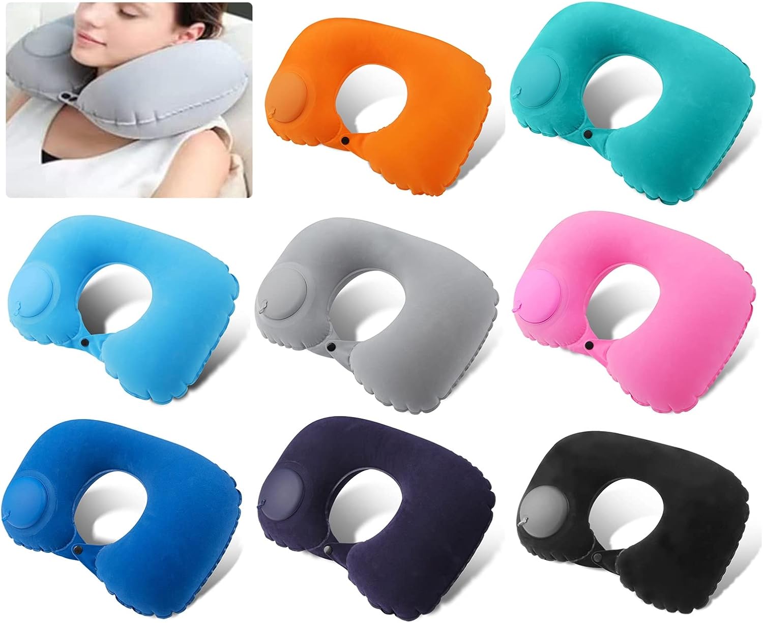 AirComfort™ – Wasserdichtes aufblasbares Nacken- und Reisekissen