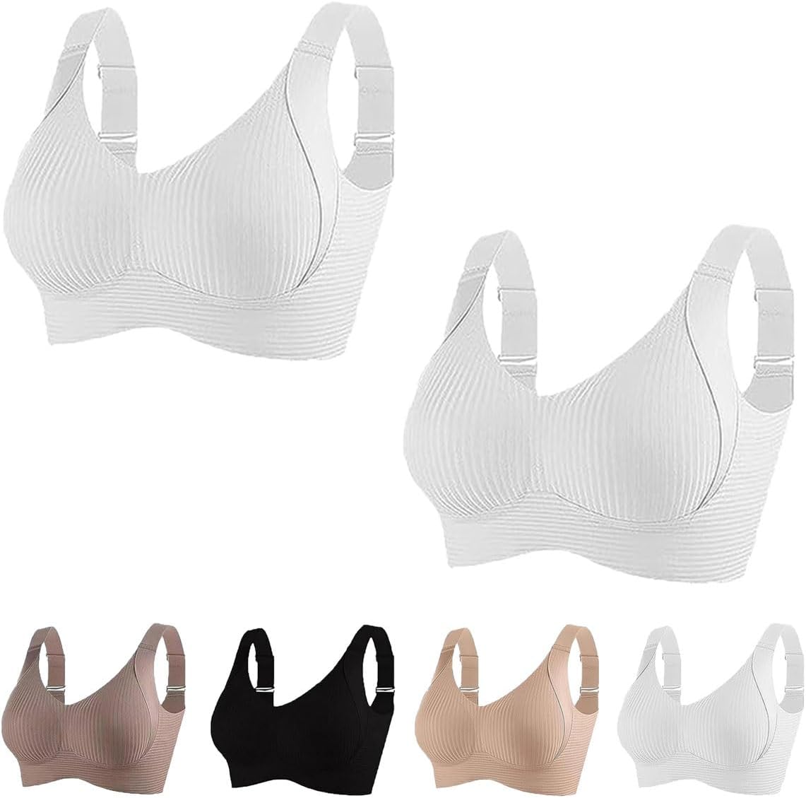 Liftelle™ – 2025 Bügellose Push-up-BH mit maximalem Komfort & verstellbarem Halt | 1+1 GRATIS