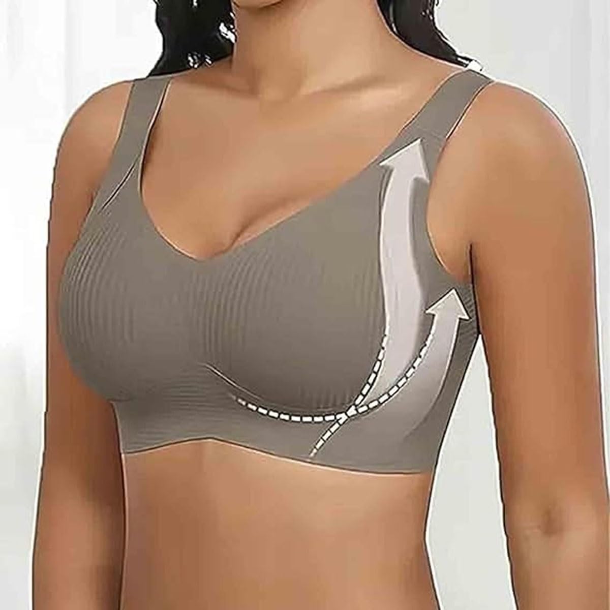 Liftelle™ – 2025 Bügellose Push-up-BH mit maximalem Komfort & verstellbarem Halt | 1+1 GRATIS
