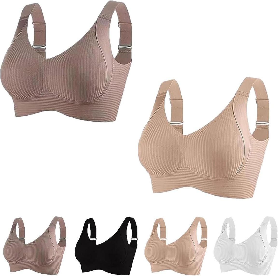 Liftelle™ – 2025 Bügellose Push-up-BH mit maximalem Komfort & verstellbarem Halt | 1+1 GRATIS