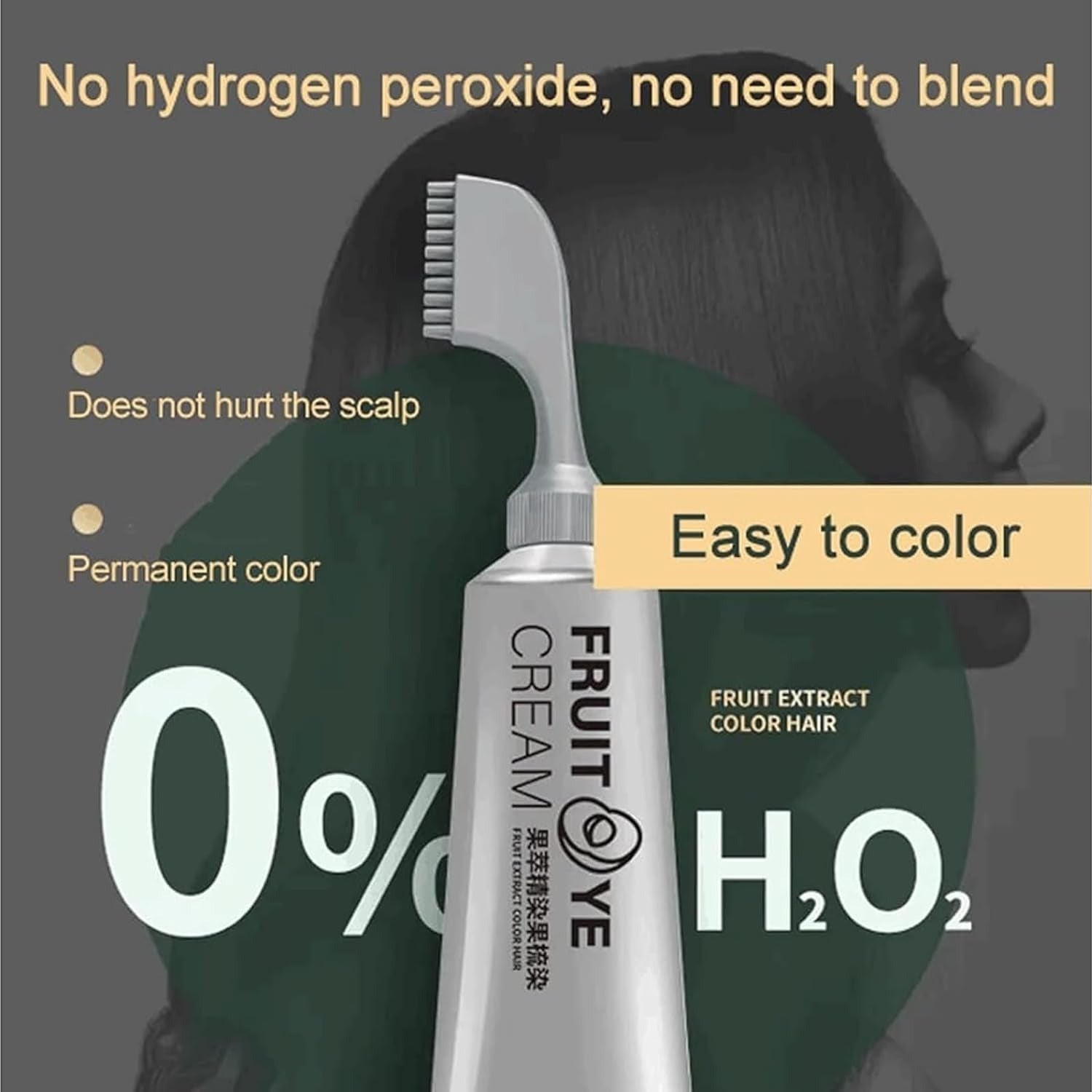 NaturalDye™ - 80 ml Haarfärbecreme mit reinen Pflanzenextrakten | 50% RABATT