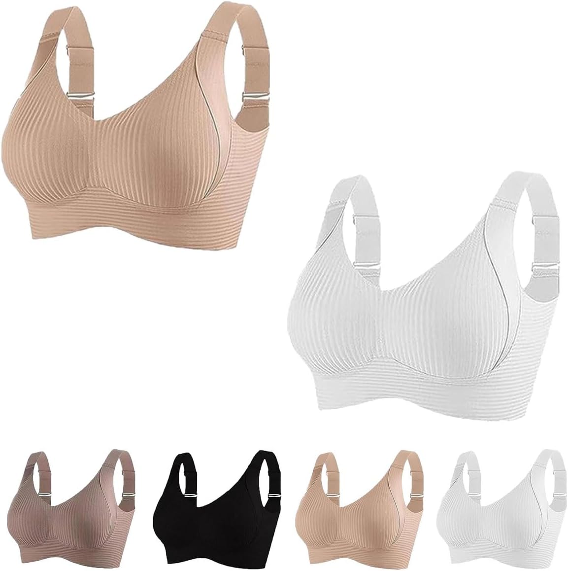 Liftelle™ – 2025 Bügellose Push-up-BH mit maximalem Komfort & verstellbarem Halt | 1+1 GRATIS