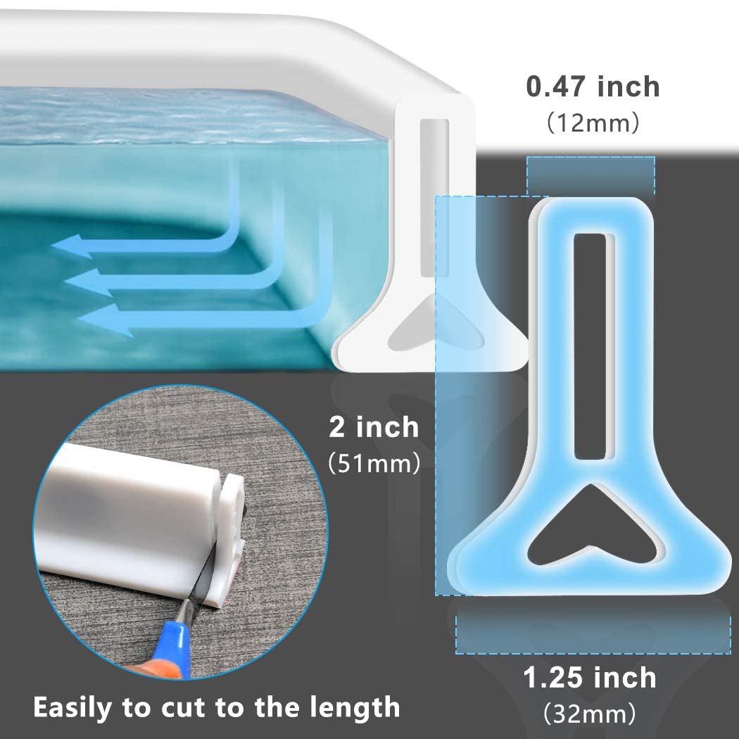 AquaShield™ – Duschbarriere gegen Überschwemmungen im Bad | 50% RABATT