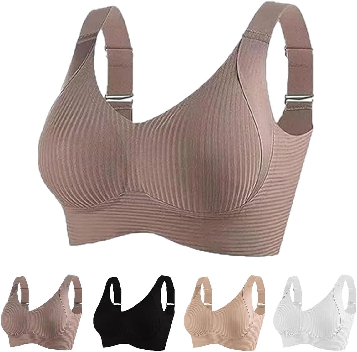 Liftelle™ – 2025 Bügellose Push-up-BH mit maximalem Komfort & verstellbarem Halt | 1+1 GRATIS