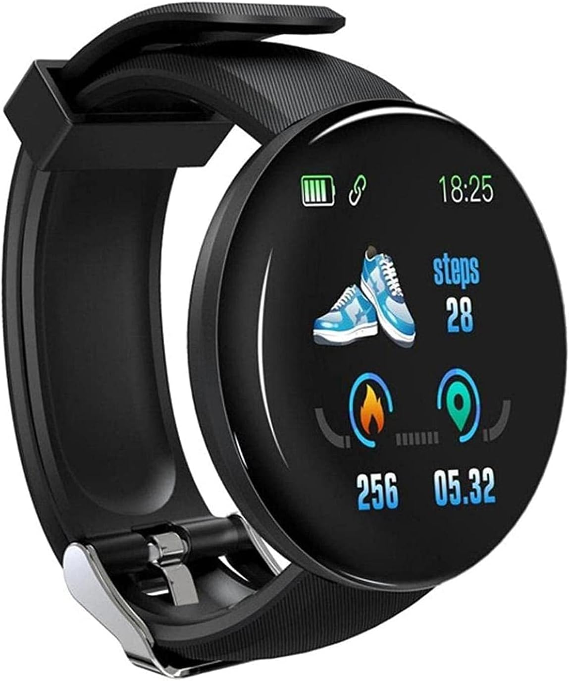 Style best Smartwatch für Frauen und Männer, Fitnessuhr mit Touchscreen