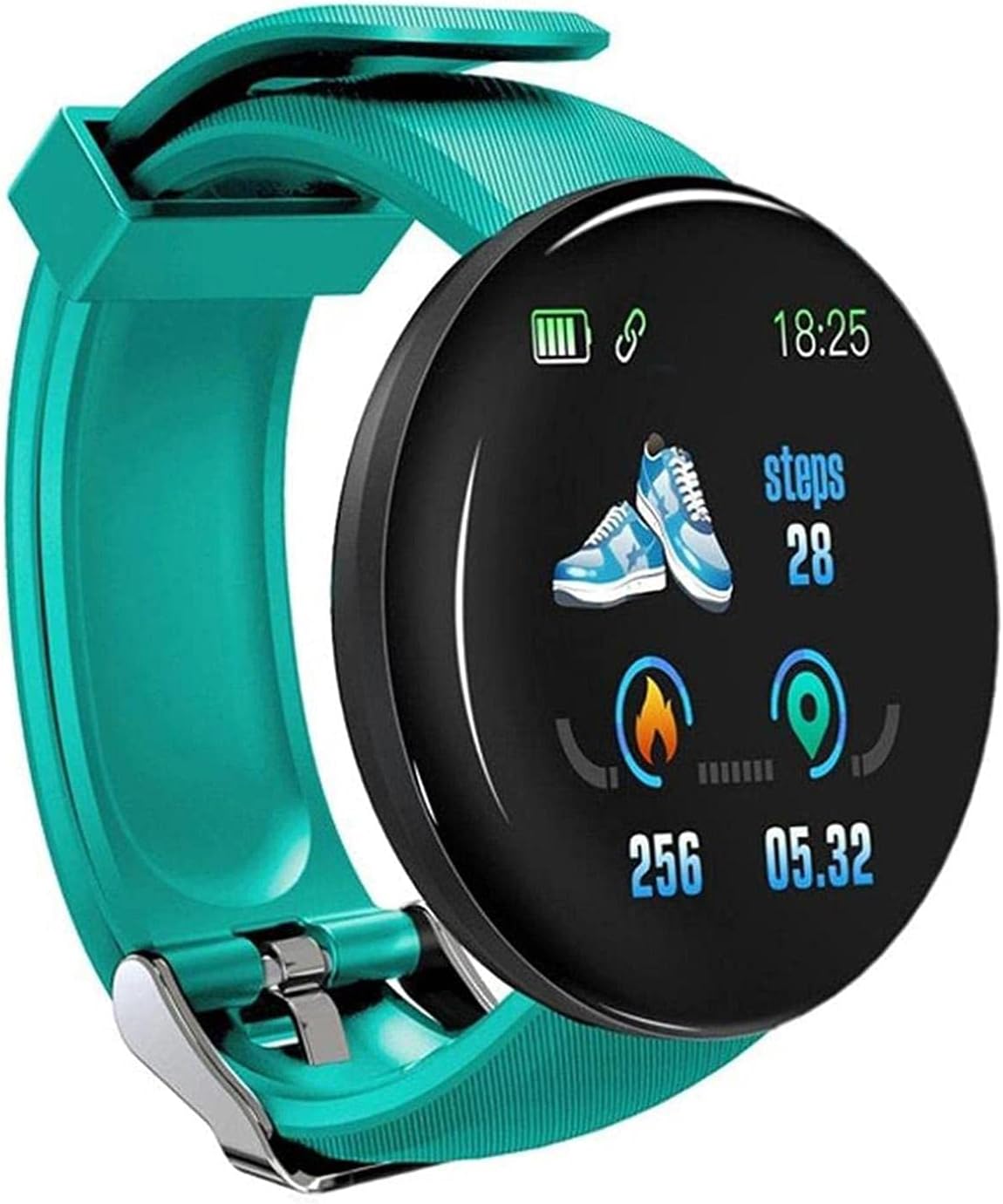 Style best Smartwatch für Frauen und Männer, Fitnessuhr mit Touchscreen