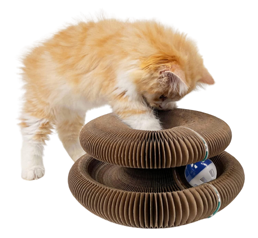 Katzenburg™ - Spielzeug aus Pappe für Katzen | 50% RABATT