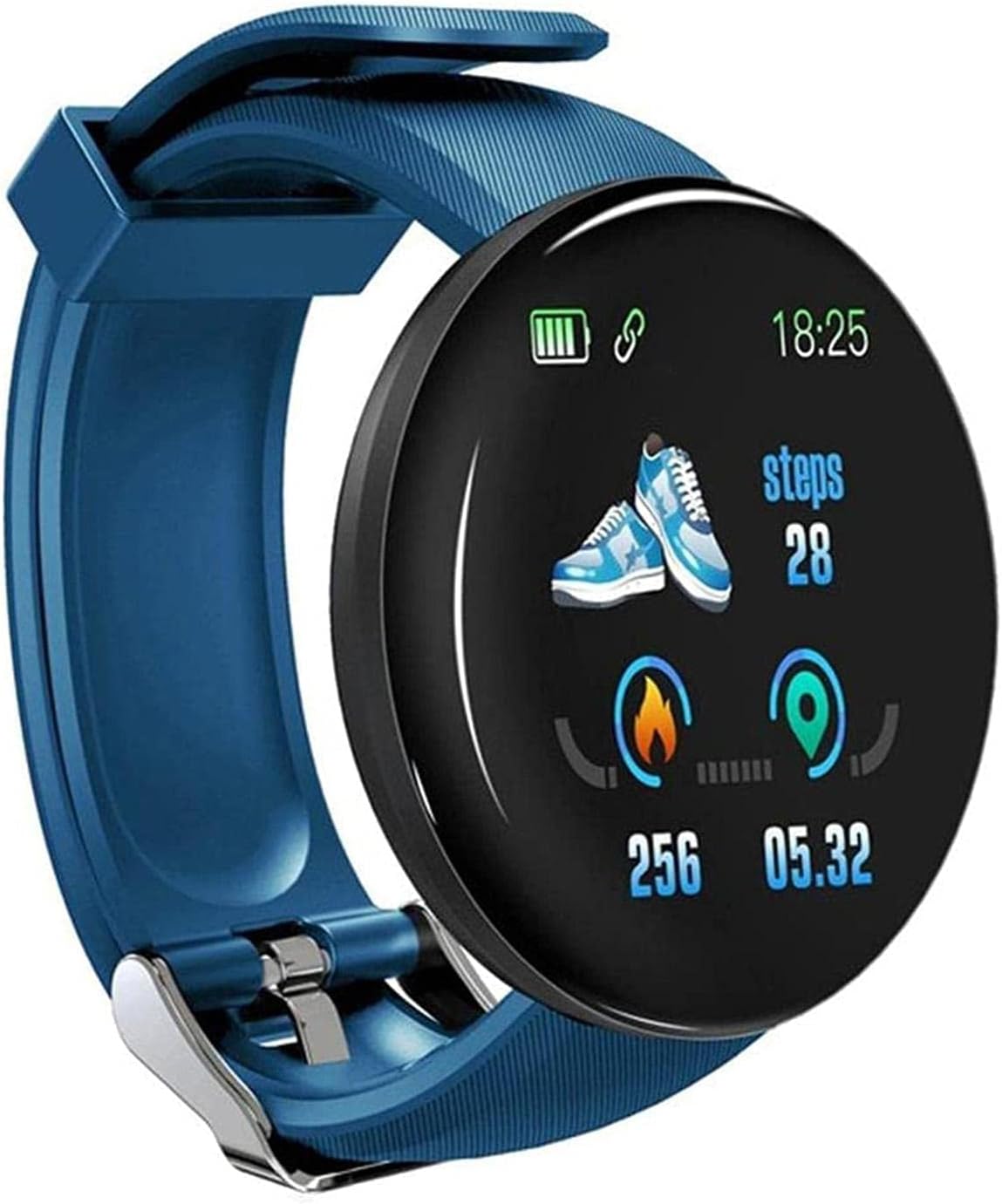 Style best Smartwatch für Frauen und Männer, Fitnessuhr mit Touchscreen