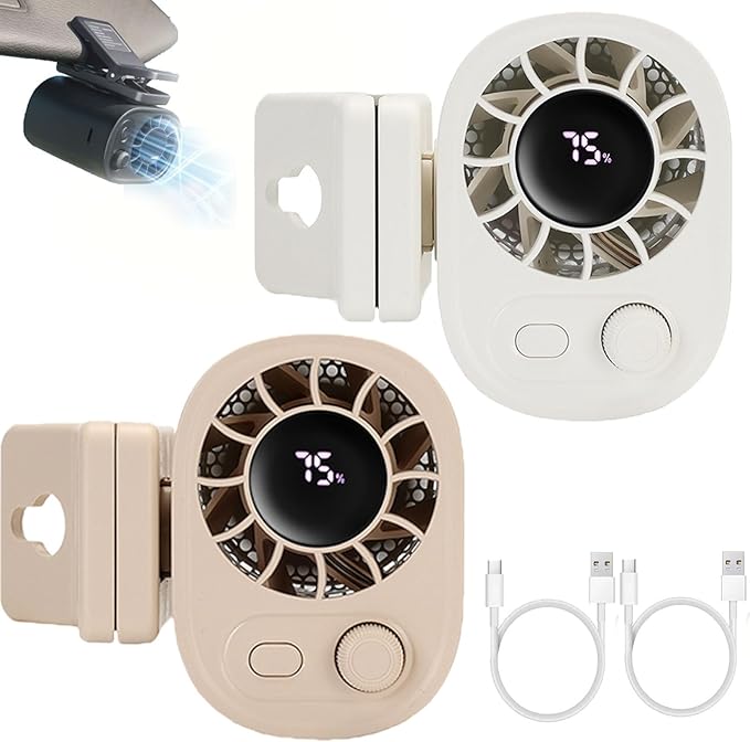 CoolBreeze™ Auto-Ventilator mit Clip | 50% Rabatt