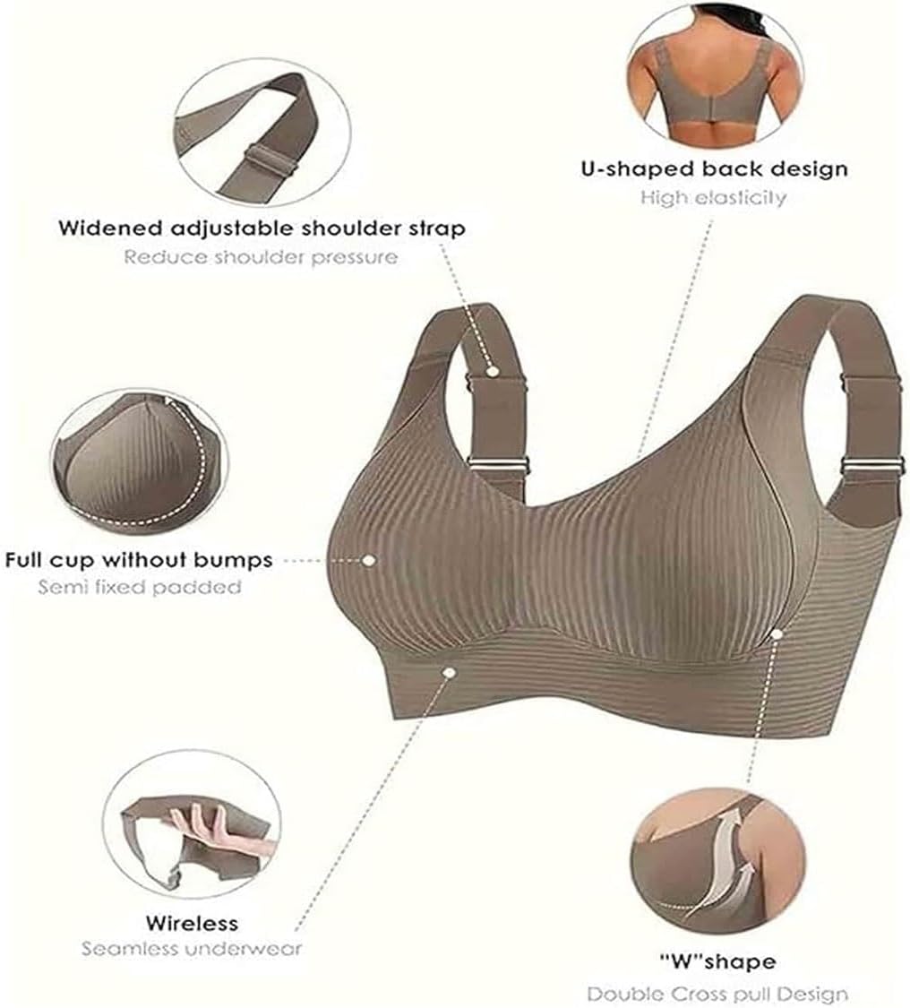 Liftelle™ – 2025 Bügellose Push-up-BH mit maximalem Komfort & verstellbarem Halt | 1+1 GRATIS