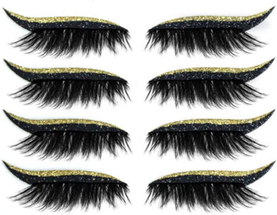 GlamLash™ Eyeliner- & Wimpern-Sticker | 4+4 Paar GRATIS