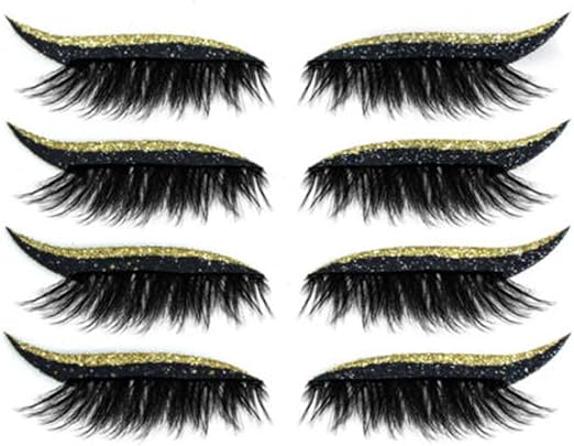 GlamLash™ Eyeliner- & Wimpern-Sticker | 4+4 Paar GRATIS