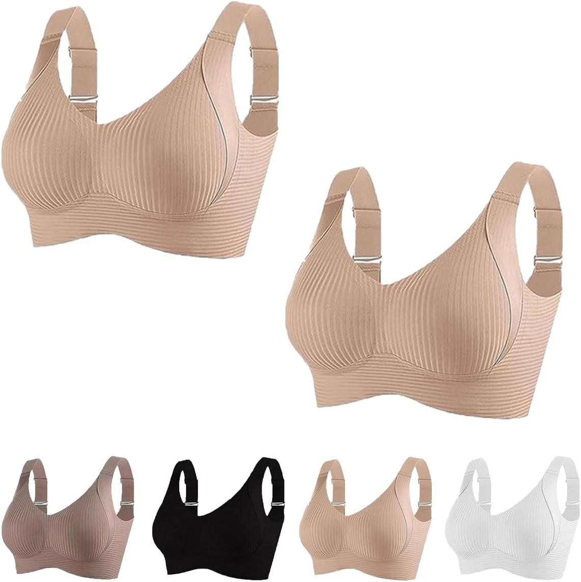 Liftelle™ – 2025 Bügellose Push-up-BH mit maximalem Komfort & verstellbarem Halt | 1+1 GRATIS