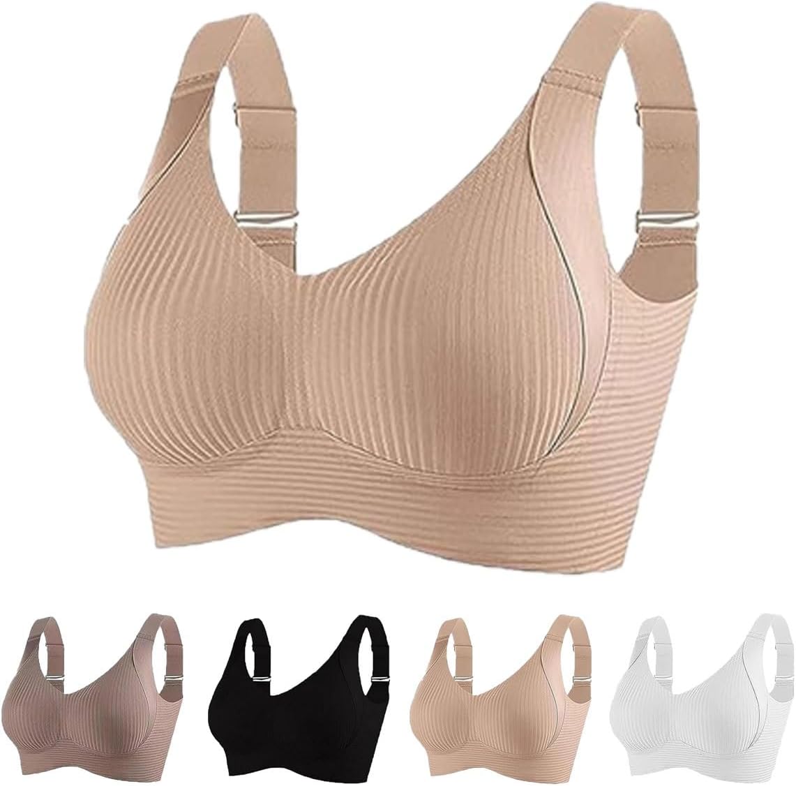 Liftelle™ – 2025 Bügellose Push-up-BH mit maximalem Komfort & verstellbarem Halt | 1+1 GRATIS