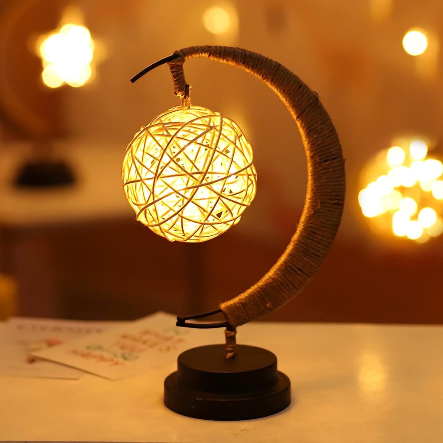 LumiGlow – Verzauberte Mondlampe
