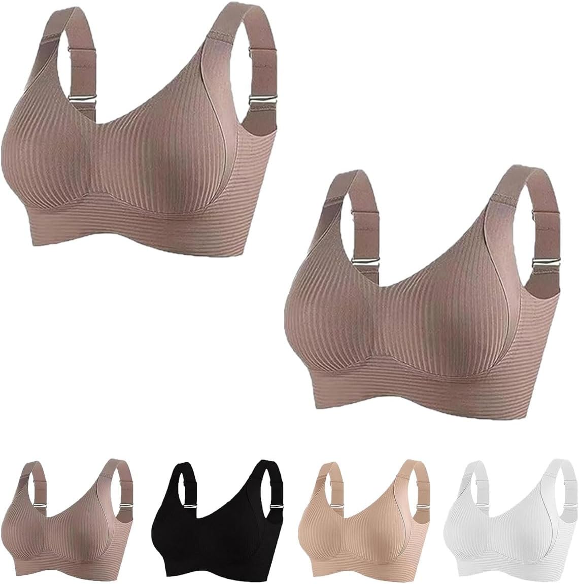 Liftelle™ – 2025 Bügellose Push-up-BH mit maximalem Komfort & verstellbarem Halt | 1+1 GRATIS