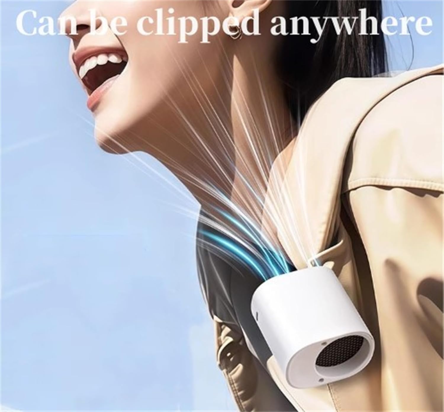 CoolBreeze™ Auto-Ventilator mit Clip | 50% Rabatt