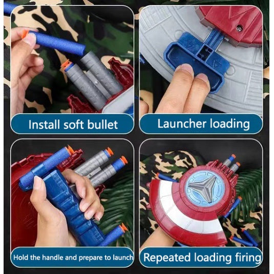 Captain America Schild Launcher Spielzeug