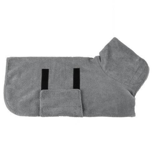WrapPet – Super-absorbierender Hundebademantel für schnelles Trocknen