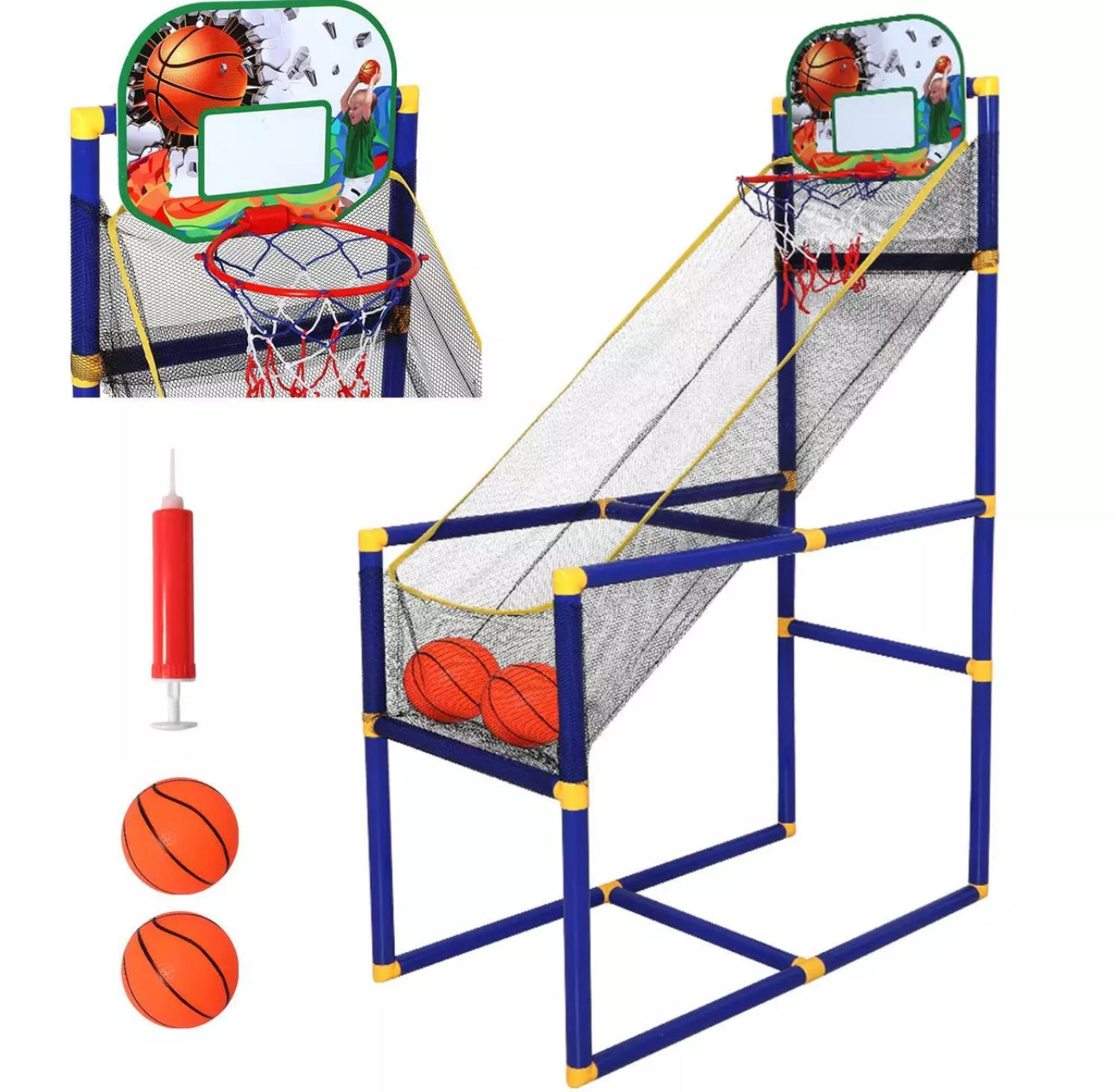 Basketball-Set für Kinder für drinnen und draußen