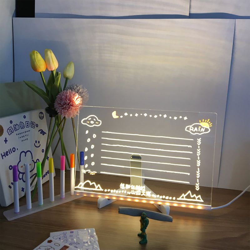 LED Note Board mit Farben