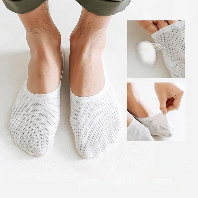Atmungsaktive Eis-Seiden-Socken