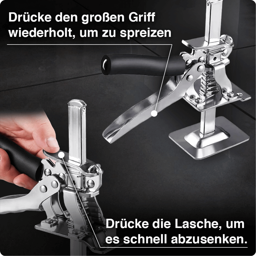 FortiLift™- praktisches Einhandmontagewerkzeug für kraftvolles Heben