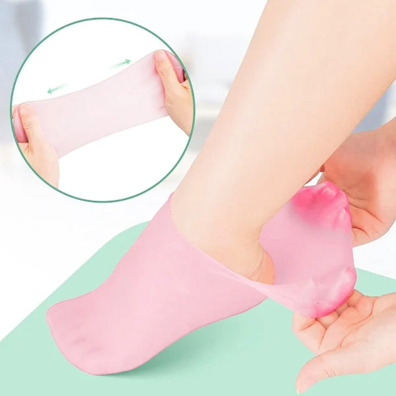 Mary™ Silikon-Socken - intensive Feuchtigkeitsbehandlung | 1+2 GRATIS